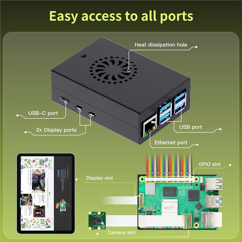 T23C – стартовый комплект Iras – обзор и цена Raspberry Pi 5 8Gb Kit