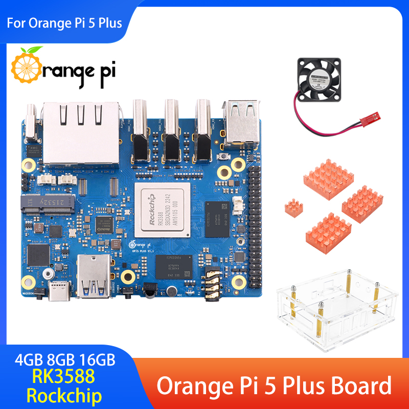 Плата Orange Pi 5 Plus, 4 ГБ,  – обзор и цена Orange Pi 5 Plus 16Gb