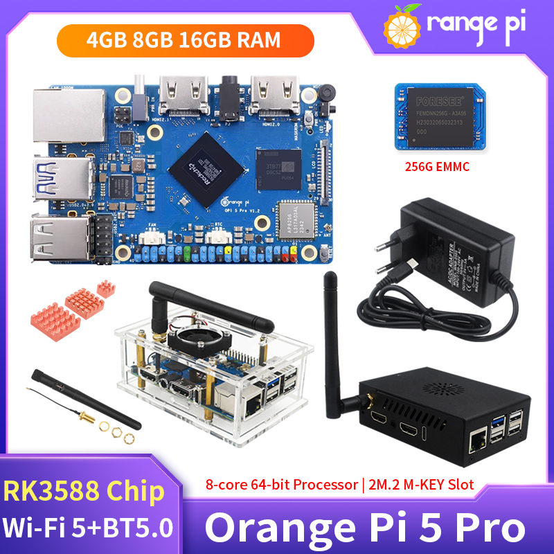 Orange Pi 5 Pro 16 ГБ ОЗУ Rock – обзор и цена Orange Pi 5 Plus 16Gb